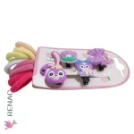 Gancho y colet liga kawaii - Paq x 12 cartillas