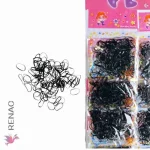 Liga en plancha, delgado/negro - Paq x 12 planchas