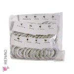 Colet resorte blanco - Paq x 12 unid