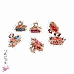 Clip de cabello metal - Paq x 12 unid