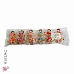 Clip de cabello metal - Paq x 12 unid