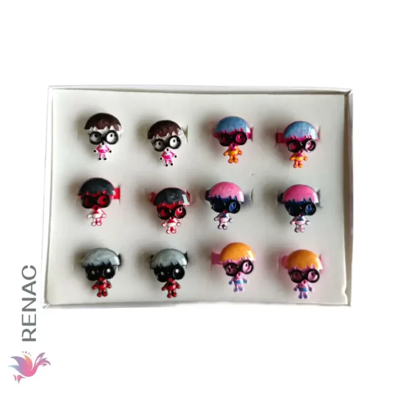 Anillo graduable en caja - Box x 12 unid