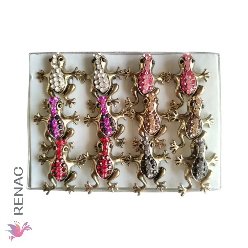 Anillo graduable en caja - Box x 12 unid