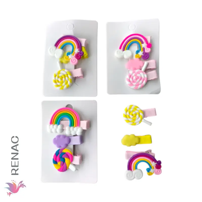 Gancho pico kawaii - Paq x 12 cartillas