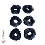 Colet peluche azul marino - Paq x 12 unid