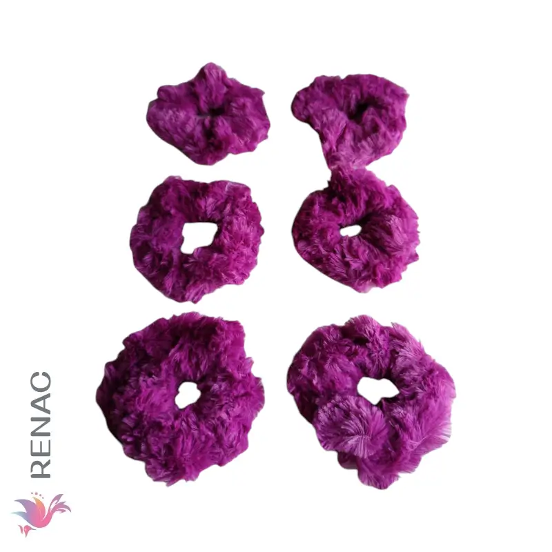 Colet peluche morado - Paq x 12 unid