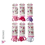 Gancho diseño con colets - Paq x 12 cartillas