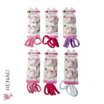 Gancho diseño con colets - Paq x 12 cartillas