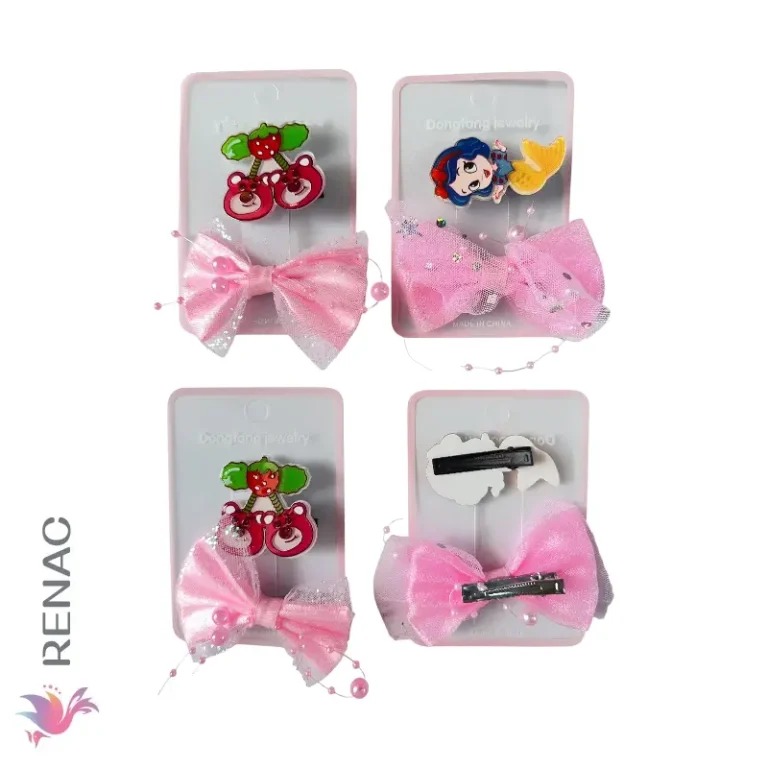 Gancho pico kawaii - Paq x 12 cartillas