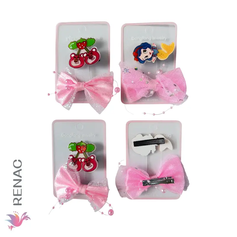 Gancho pico kawaii - Paq x 12 cartillas