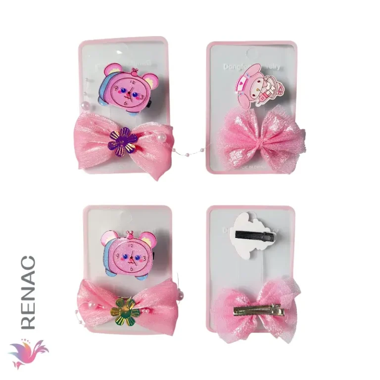 Gancho pico kawaii - Paq x 12 cartillas