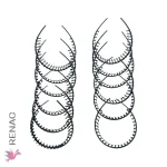 Vincha piel de durazno - Paq x 12 unid