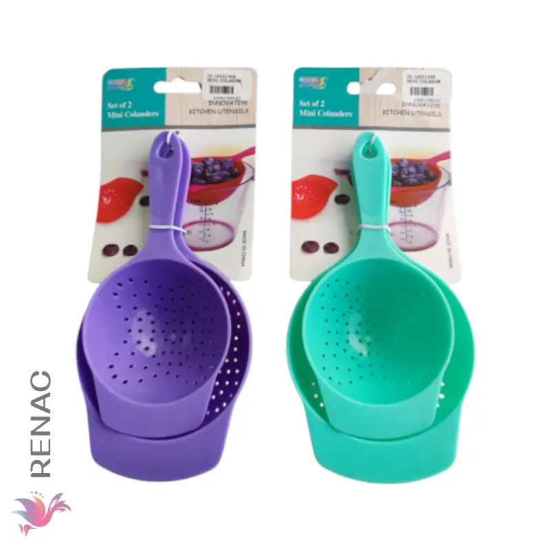 Set de 2 mini coladores