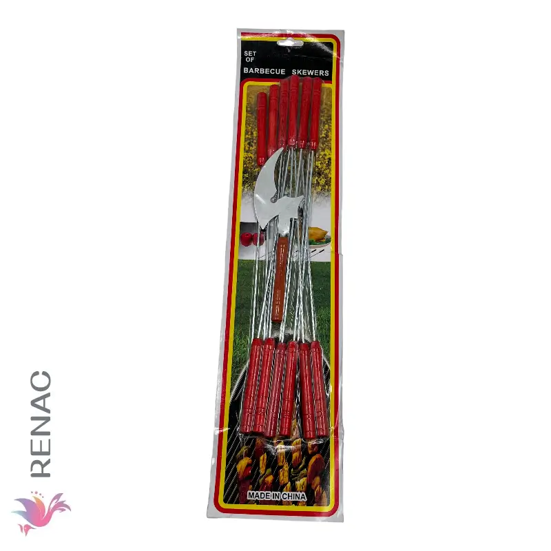 HH-092 (1) Set de Brocheta Parrillero x13 Pzas