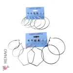 Set arete noveno / colgante - Paq x 12 cartillas