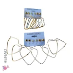 Set arete noveno / colgante - Paq x 12 cartillas