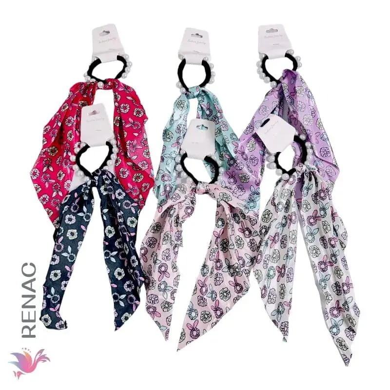 RE-022-6 (2) Colet perla con caida 31cm - Paq x 12 unid