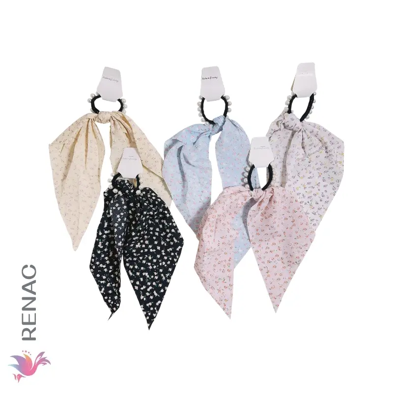 Colet perla con caida - Paq x 12 unid