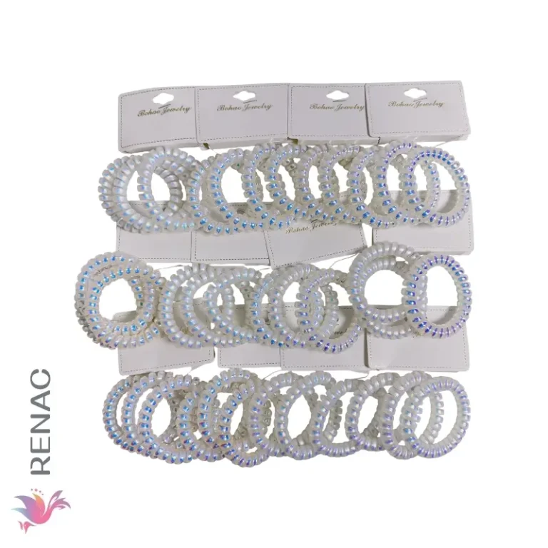 Colet resorte blanco - Paq x 12 unid