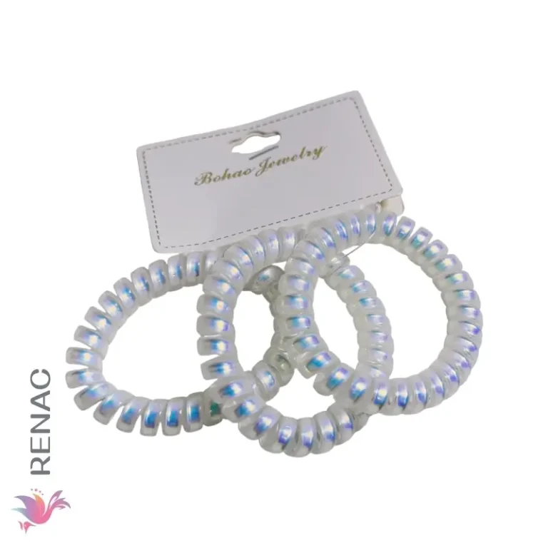 Colet resorte blanco - Paq x 12 unid