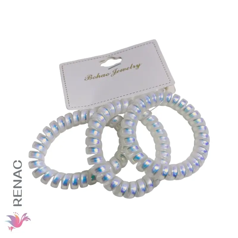 Colet resorte blanco - Paq x 12 unid