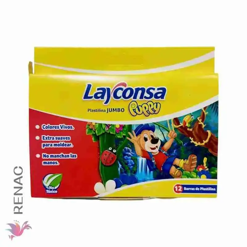 Plastilina jumbo puppy Layconsa