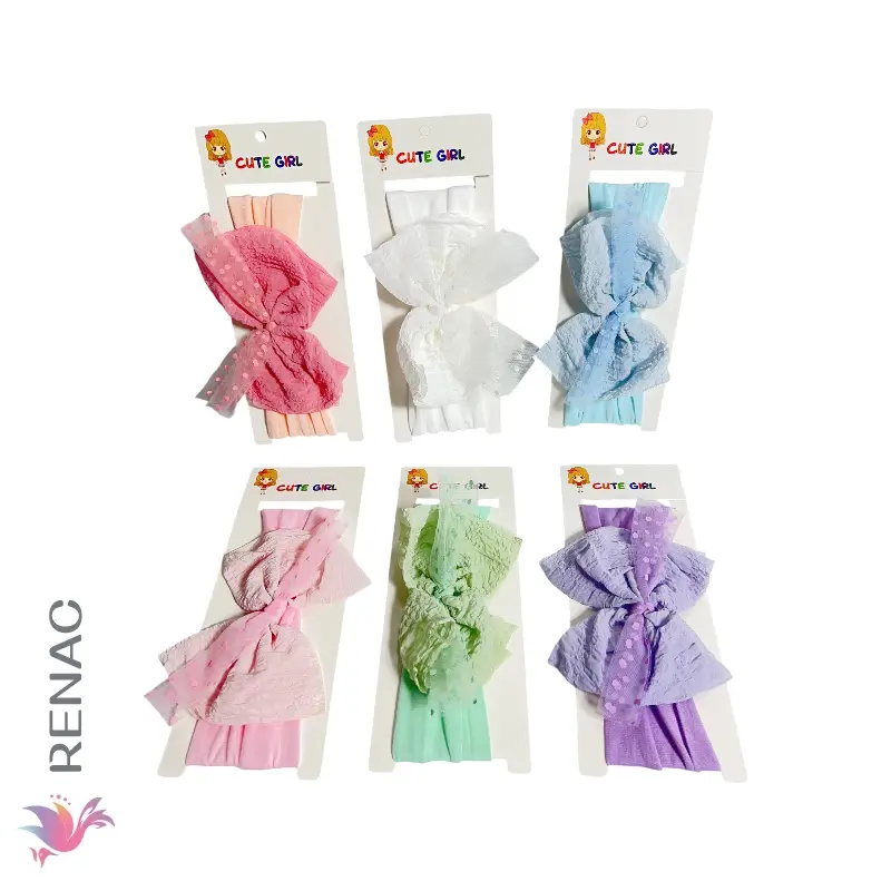 Vincha tela lazo - Paq x 12 unid