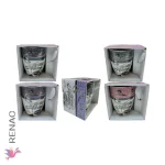 Taza con cuchara en caja