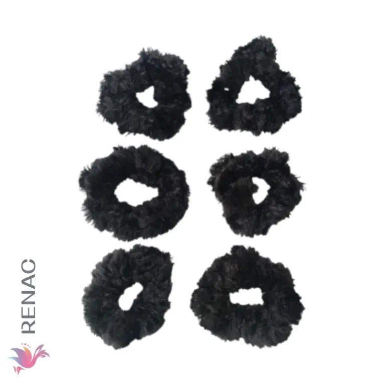 Colet peluche negro - Paq x 12 unid