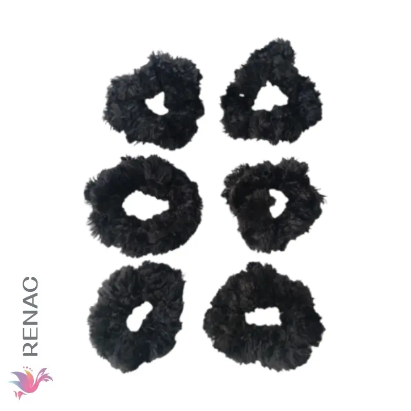 Colet peluche negro - Paq x 12 unid