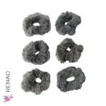Colet peluche gris oscuro - Paq x 12 unid