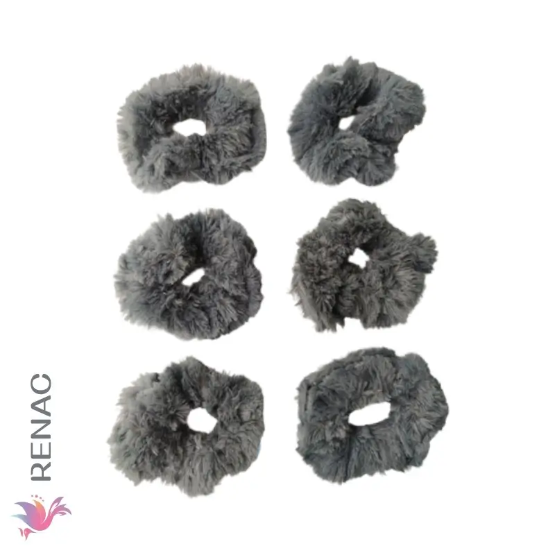 Colet peluche gris oscuro - Paq x 12 unid