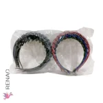 Vincha piel de durazno - Paq x 12 unid