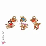 Clip de cabello metal - Paq x 12 unid