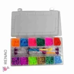 Set de ligas en organizador