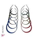 Vincha piel de durazno - Paq x 12 unid