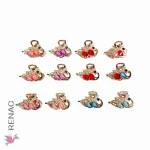 Clip de cabello metal - Paq x 12 unid