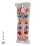 Clip de cabello metal - Paq x 12 unid