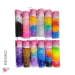 Liga en tubo gruesa colores - Paq x 12 unid