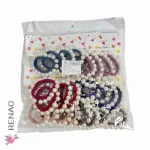 Colet liga con perla - Paq x 12 cartillas