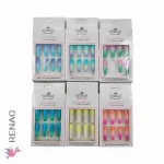 Úñas postizas - Paq x 12 unid