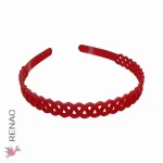 Vincha piel durazno colores - Paq x 12 unid