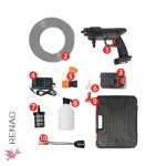 Pistola de Agua de Alta Presión Inalámbrica 41.5X13.5 Cm