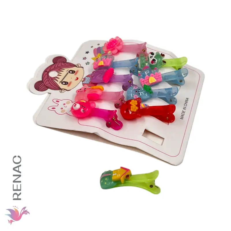 Set Gancho Pico Kawaii - Paq x 12 unid