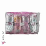 Set Brochas maquillaje - Paq x 12 unid