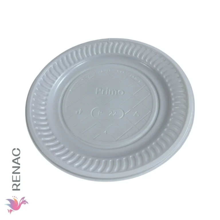 Plato Descartable N° 22, Pqt De 25 Pcs
