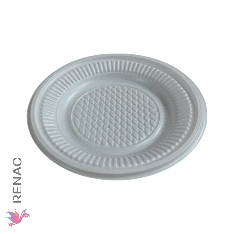 Plato Descartable N° 15, Pqt De 25 Pcs