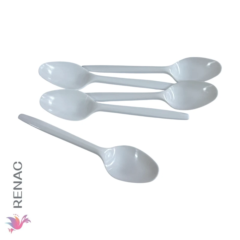 Cuchara Descartable N° 6, Pqt De 50 Pcs