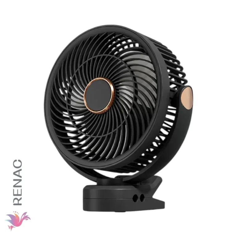 Ventilador de Mesa con Luces 24X13X25,5 Cm