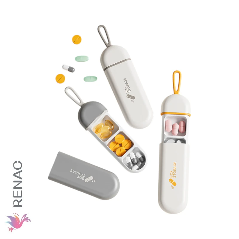 ORGANIZADOR DE MEDICAMENTOS PORTÁTIL 14x4x2 CM